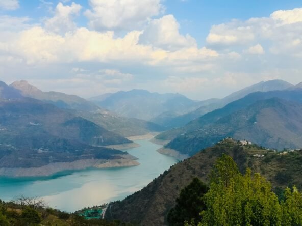 Lake view Property for sale baurari Tehri