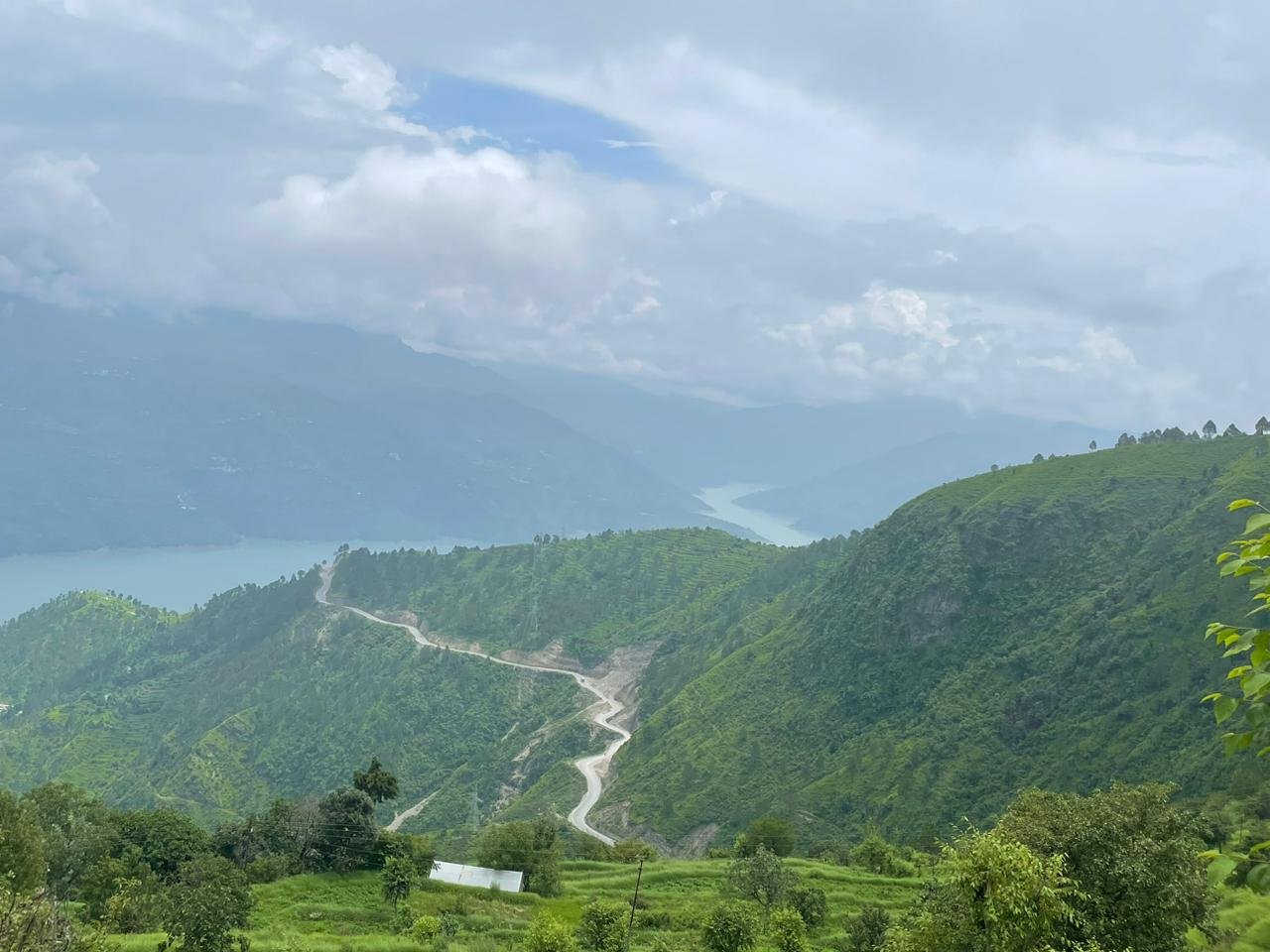 lake view land for sale tehri