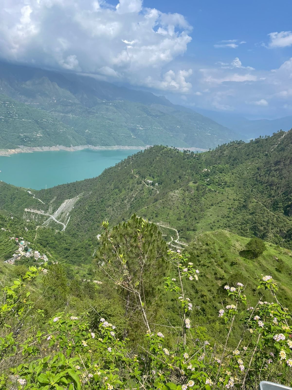 lake view property tehri for resort purpose