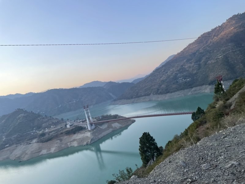 Tehri Lake and Dobra Chanti Bridge