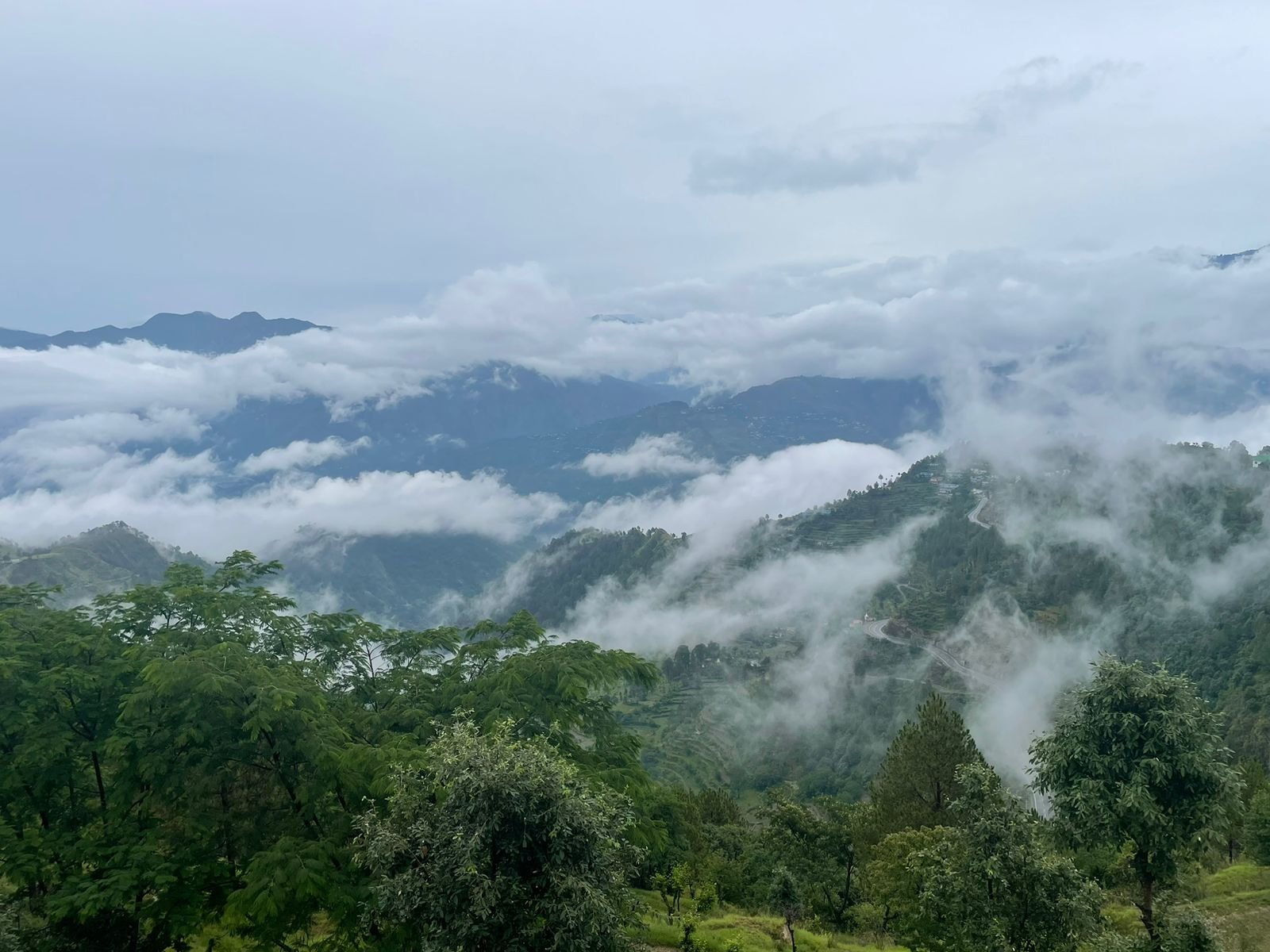 Scenic valley view land for sale