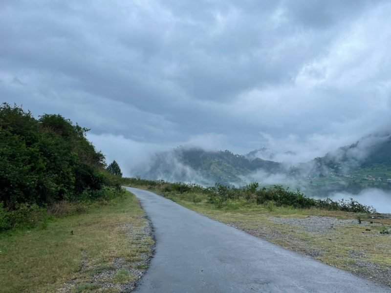 Tehri hilltop property with valley views