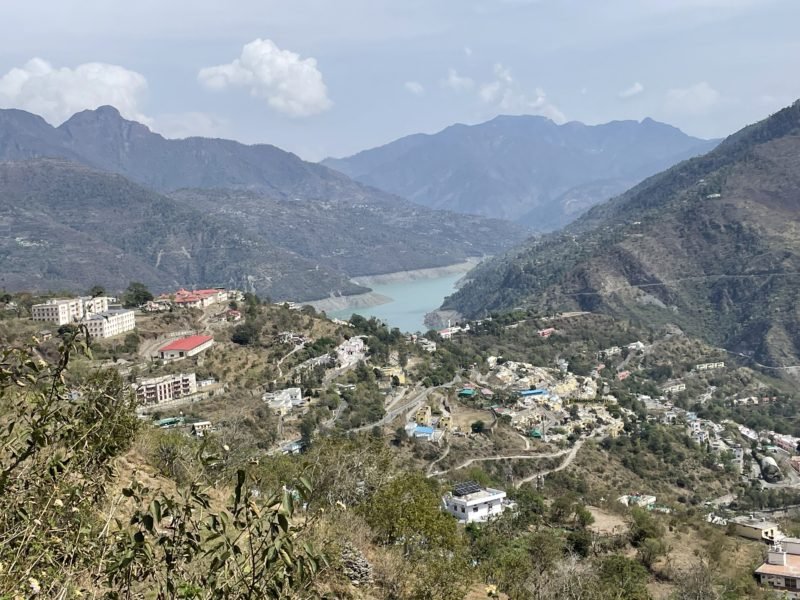 Lake view plot for sale near Tehri Dam