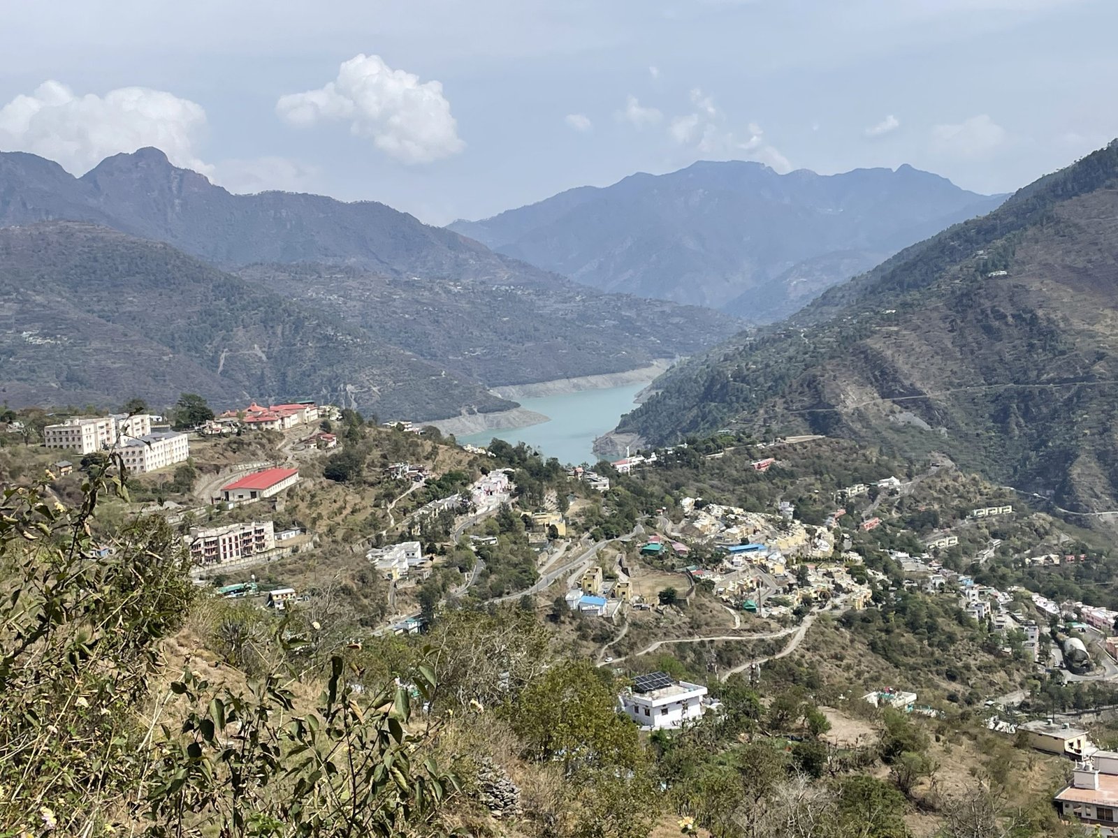 Lake view plot for sale near Tehri Dam