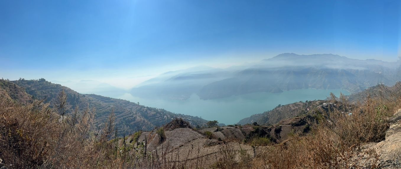 Single owner premium land in Tehri with lake view