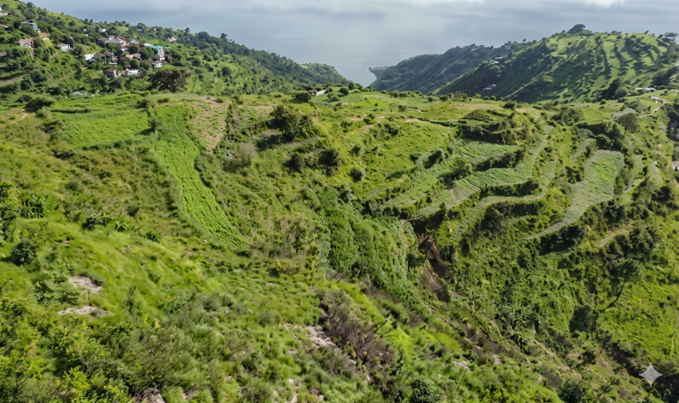 Lands for sale in Tehri with Lake View