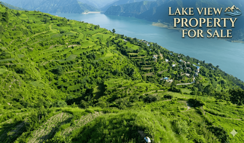 Premium Tehri Lake facing property in Uttarakhand