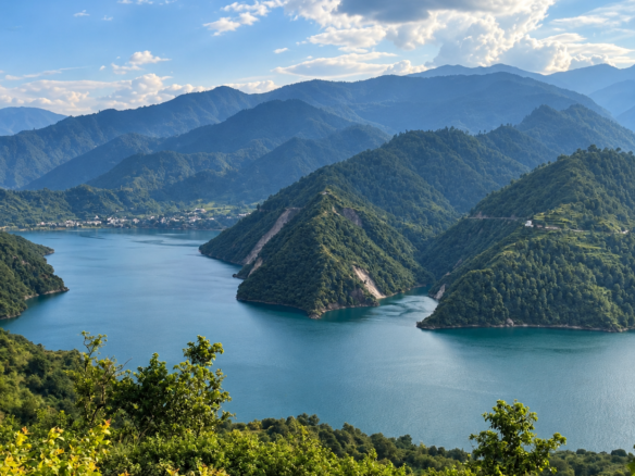 3 Nali Lake view Land for sale Tehri Lake