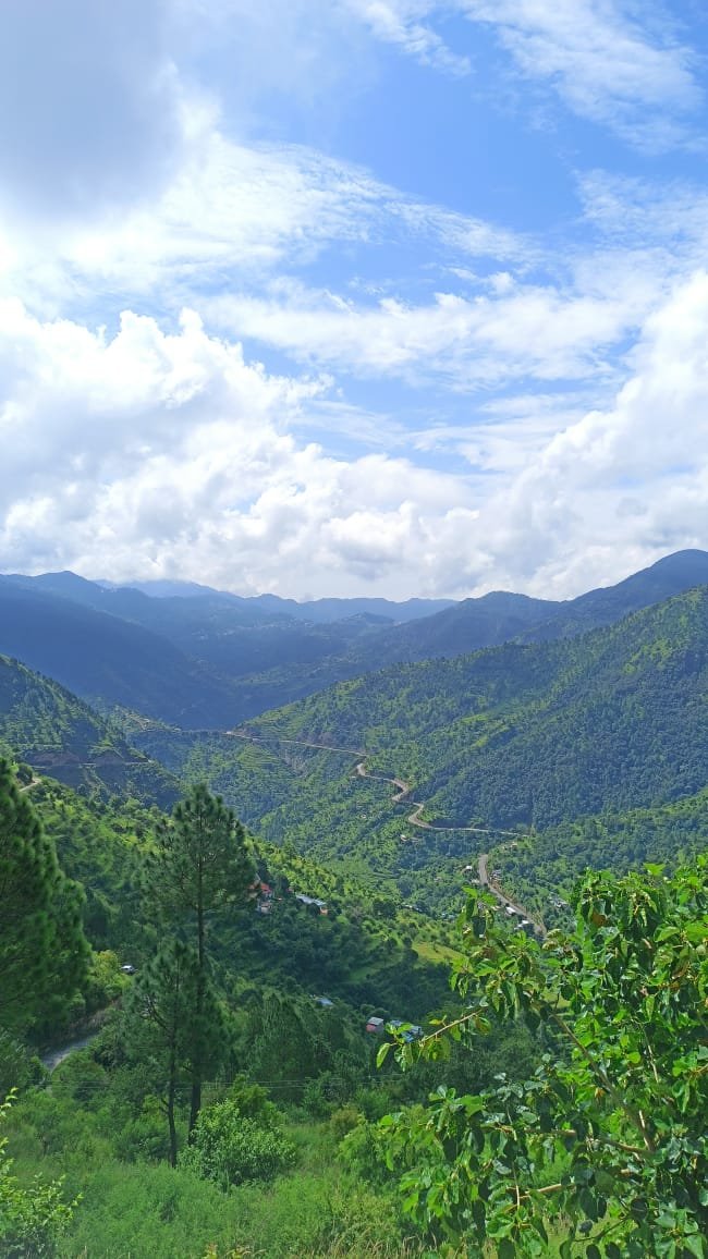 land valley view